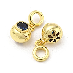 Brass with Cubic Zirconia Pendants&nbsp;FIND-Z023-21A