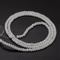 Imitation Jade Glass Bead Strands&nbsp;GLAA-K013-01