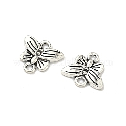 Butterfly Tibetan Style Alloy Links connectors&nbsp;TIBE-5369-AS-LF