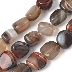 Natural Agate Beads Strands&nbsp;G-H295-D01-16