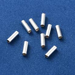 925 Sterling Silver Spacer Tube Beads&nbsp;STER-Z006-02B-S