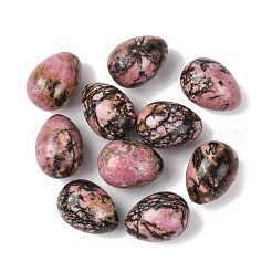 Natural Rhodonite Egg Stone&nbsp;G-L654-H08-01