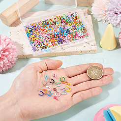 400Pcs Alloy Screw Eye Pin Peg Bails&nbsp;FIND-TA0007-89