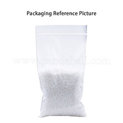 MIYUKIデリカビーズ  シリンダー  日本製シードビーズ  11/0  （db0383)艶消し透明オイスター光沢  1.3x1.6mm  穴：0.8mm  約20000個/袋  100 G /袋&nbsp;SEED-J020-DB0383