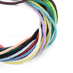 Handmade Polymer Clay Bead Strands&nbsp;CLAY-N011-51