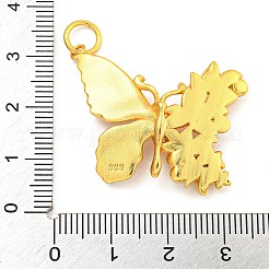 Rack Plating Brass Enamel Pendants&nbsp;KK-Z054-04G