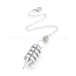 Brass Coil Dowsing Pendulums&nbsp;KK-K239-05
