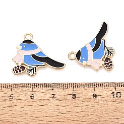 Alloy with Enamel Pendants&nbsp;PALLOY-Q467-03G-01