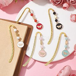 Natural Mixed Gemstone Bookmarks&nbsp;AJEW-JK00271