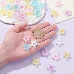 50Pcs Transparent Acrylic Beads&nbsp;SACR-CJ0001-65