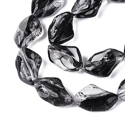 Handmade Lampwork Beads Strands&nbsp;LA-N046-02A