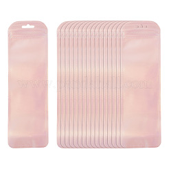 PPプラスチック製腕時計バンド収納用再封可能袋 50個  長方形  ピンク  22x7x0.02cm&nbsp;ABAG-TADJ0003-01C
