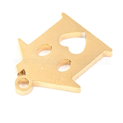 304 Stainless Steel Charms&nbsp;STAS-O142-29G