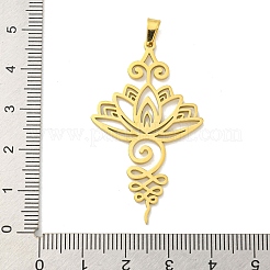 304 Stainless Steel Pendants&nbsp;STAS-M067-01G