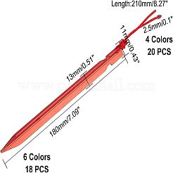 Aluminum Alloy Tent Stakes&nbsp;FIND-FH0001-72