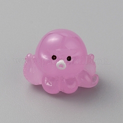 Luminous Resin Octopus Display Decoration&nbsp;RESI-WH0038-09A