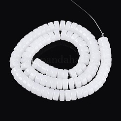 Imitation Jade Glass Beads Strands&nbsp;GLAA-N026-3x6mm-J01
