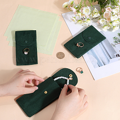 3 Sets Rectangle Velvet Single Watch Storage Bags&nbsp;ABAG-BBC0001-12D