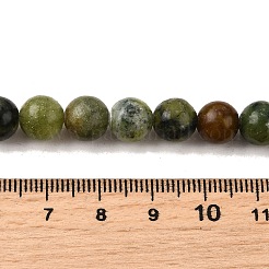 天然中国南部翡翠ビーズ連売り  ラウンド  8~8.6mm  穴：0.8~1mm  約45~48個/連  15''（38.1センチメートル）&nbsp;G-F591-08A-01