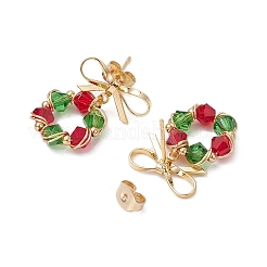 GLass Dangle Earrings&nbsp;EJEW-TA00439