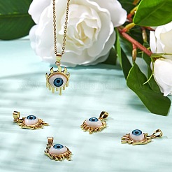 5Pcs Brass Pendants&nbsp;KK-SZ0005-06