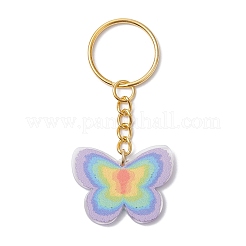 4Pcs 4 Styles Iron Keychains&nbsp;KEYC-JKC00945