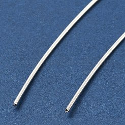 102mm 925スターリングシルバーワイヤー  ラウンド  銀  1mm&nbsp;STER-XCP0001-01