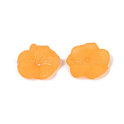 Frosted Acrylic Bead Caps&nbsp;KY-Q004-08D