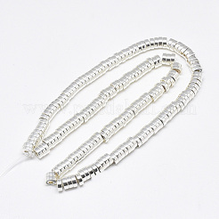 Electroplate Non-magnetic Synthetic Hematite Beads Strands&nbsp;G-Q465-37S