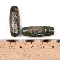 Tibetan Style dZi Beads&nbsp;TDZI-E004-49