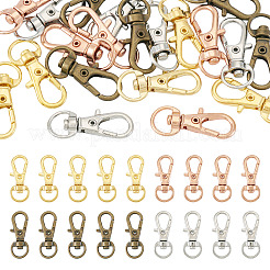 20Pcs 4 Colors Alloy Swivel Lobster Claw Clasps&nbsp;IFIN-TA0001-73