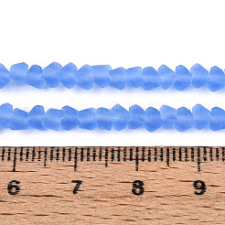 Frosted Transparent Glass Beads&nbsp;X1-GLAA-N016-4mm-05