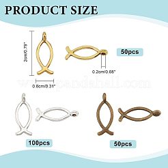 90pcs15スタイルチベットスタイルアロイペンダント  アンティークシルバー  6個/スタイル&nbsp;TIBE-NB0001-12
