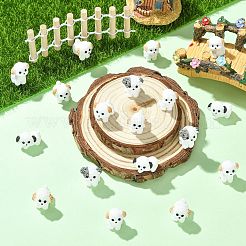 ミニチュア装飾品  犬  マイクロランドスケープホームドールハウスアクセサリー  小道具の装飾のふりをする  ミックスカラー  14.5~18.5x10~18x14.5~19mm  60個/セット&nbsp;DJEW-CJZ0001-009
