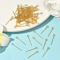 真鍮製9ピン  カドミウムフリー＆鉛フリー  ゴールドカラー  約1.8センチの長さ  厚さ0.7mm  穴：約2mm  約16000個/1000g&nbsp;EPC1.8cm-G