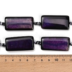 Natural Dragon Veins Agate Beads Strands&nbsp;GG-CBA2A74-01B