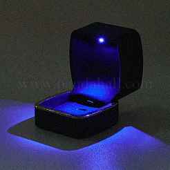Square Plastic Jewelry Pendant Boxes&nbsp;OBOX-F005-02B