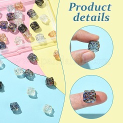 35Pcs 7 Styles Electroplate Glass Beads Sets&nbsp;GLAA-YW0003-97