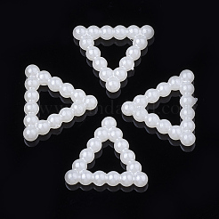 ABS Plastic Imitation Pearl Linking Rings&nbsp;LS-OACR-S020-06