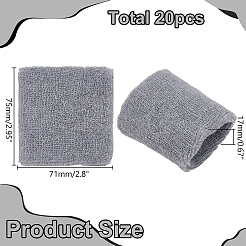 20Pcs Polyester Wristband for Sports&nbsp;AJEW-ME0002-39B