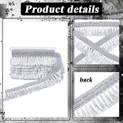 7 Yards Polyester Lace Trim&nbsp;OCOR-GF0005-50B