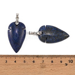 Natural Lapis Lazuli Pendants&nbsp;G-H359-04P-05