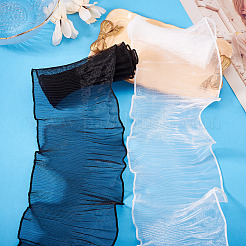 2Pcs 2 Color Nylon Pleated Lace Trim&nbsp;OCOR-TA0002-75