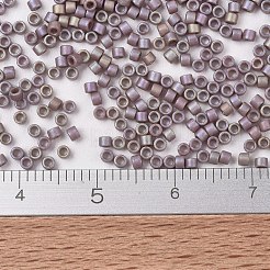 MIYUKIデリカビーズ  シリンダー  日本製シードビーズ  11/0  （db2321)マット不透明グレーズダークベージュab  1.3x1.6mm  穴：0.8mm  約20000個/袋  100 G /袋&nbsp;SEED-J020-DB2321