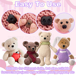 Plastic Craft Dog Noses&nbsp;DOLL-GA0001-24A