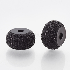 Resin Rhinestone Beads&nbsp;RESI-T020-01B-01