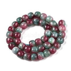 Dyed Natural White Jade Beads Strands&nbsp;G-T138-D05