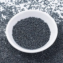 MIYUKIデリカビーズ  シリンダー  日本製シードビーズ  11/0  （db0453)亜鉛メッキガンメタル  1.3x1.6mm  穴：0.8mm  約20000個/袋  100 G /袋&nbsp;SEED-J020-DB0453