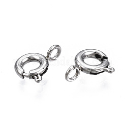 Tarnish Resistant 304 Stainless Steel Spring Ring Clasps&nbsp;STAS-S117-016A