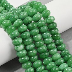 Dyed Natural White Jade Beads Strands&nbsp;G-G107-A20-01
